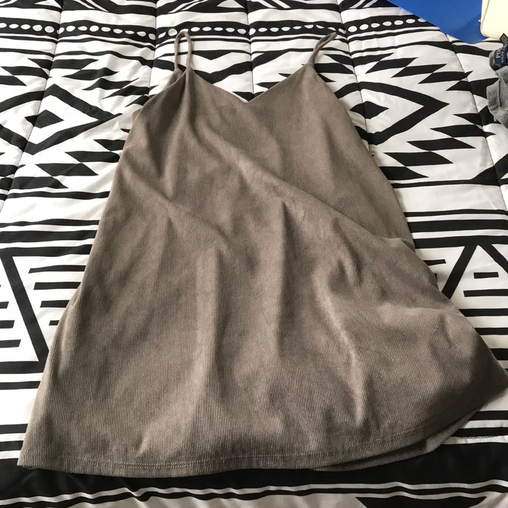 Suede Dress